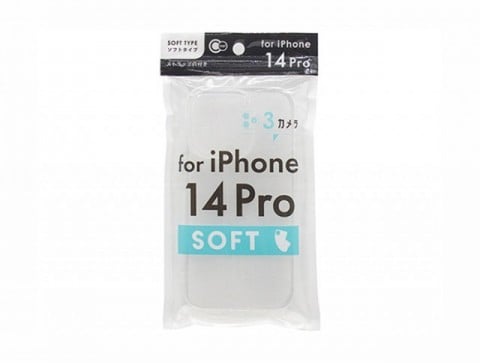 iPhone14Pro用ケース ソフトクリア