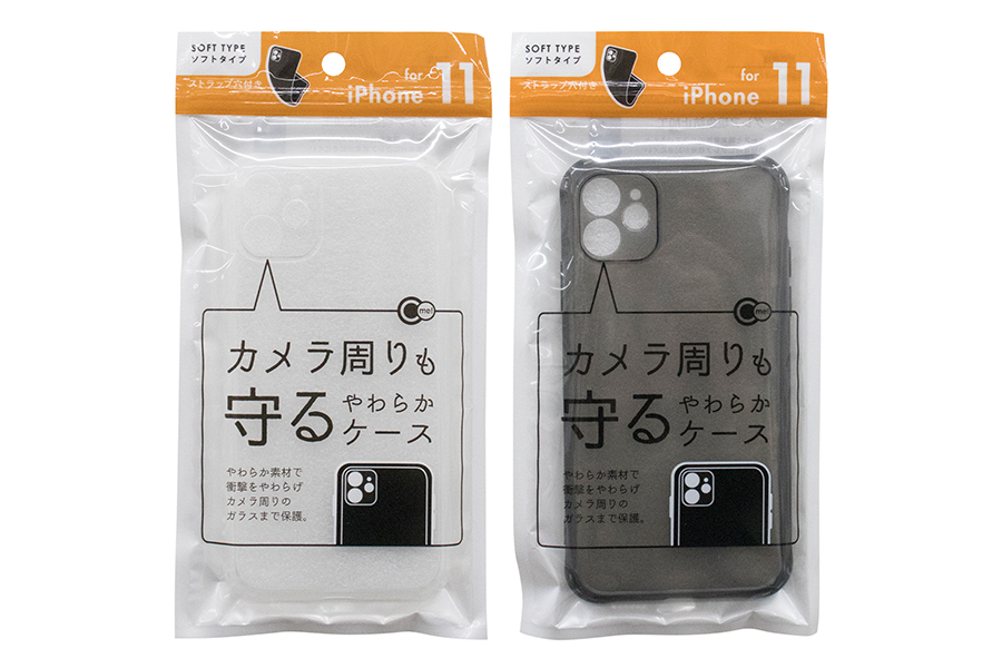 iPhone11用 カメラ周りも守るケース