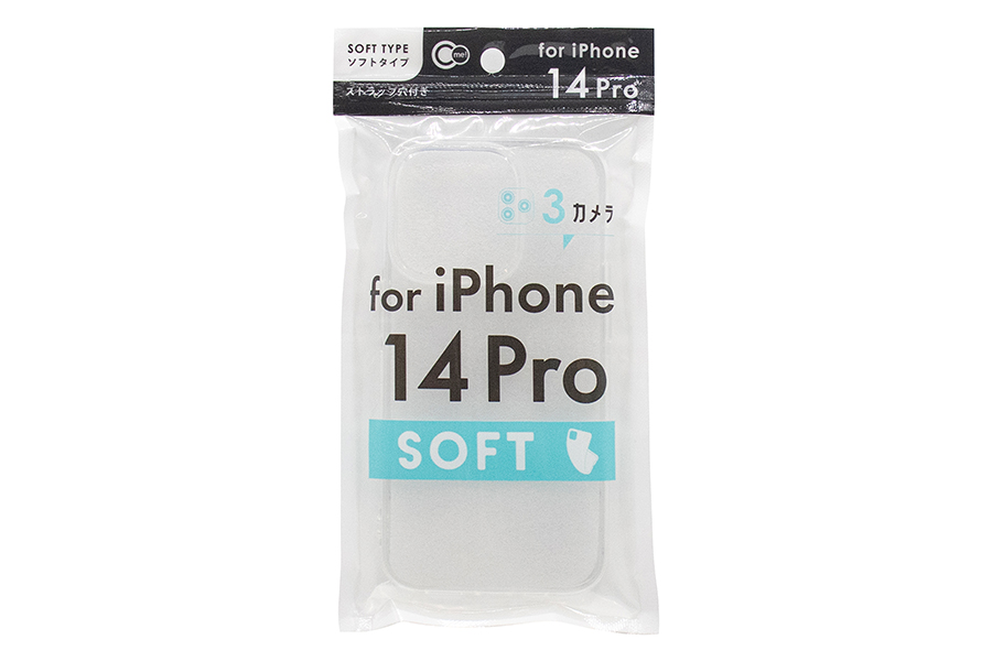 iPhone14Pro用ケース ソフトクリア