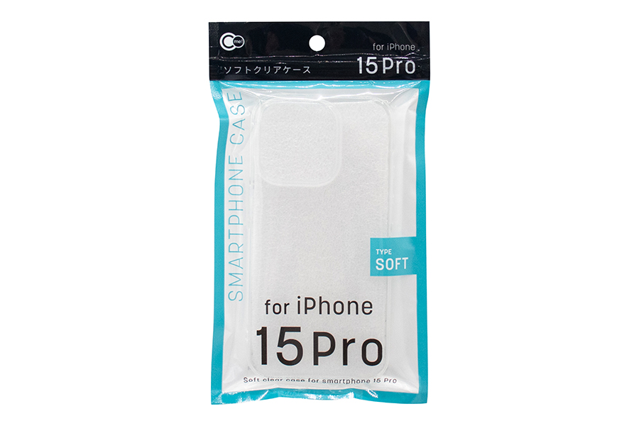 iP15Pro用ケース ソフトクリア
