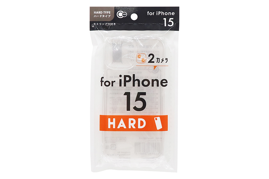 iPhone15用ケース ハードプレミアム
