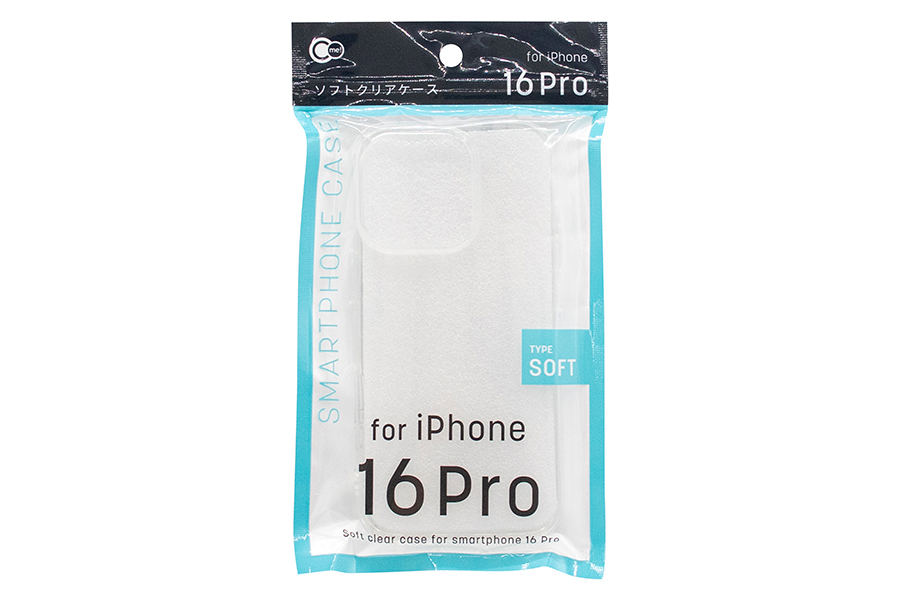 iP16Pro用ケース ソフトクリア