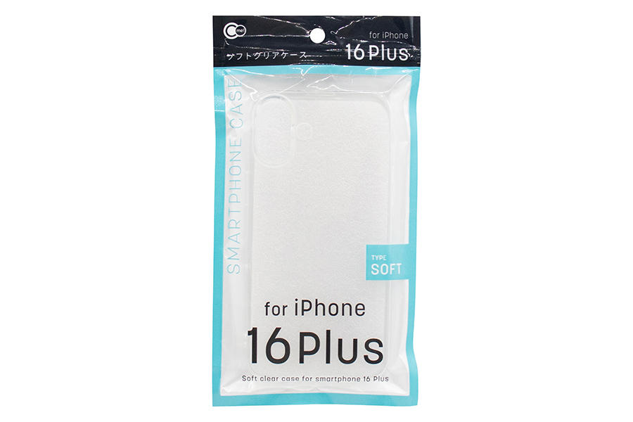 iP16Plus用ケース ソフトクリア