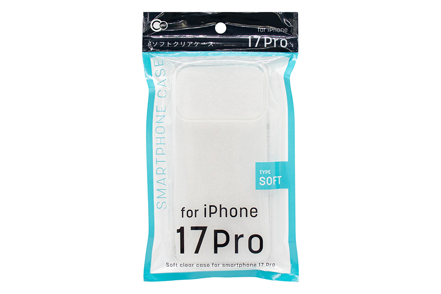 iP17Pro用ケース ソフトクリア