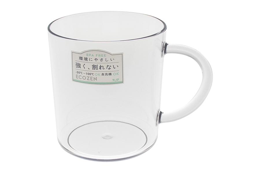 割れないシンプルマグ クリア