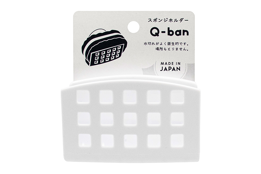 Q-BAN スポンジホルダー クールホワイト